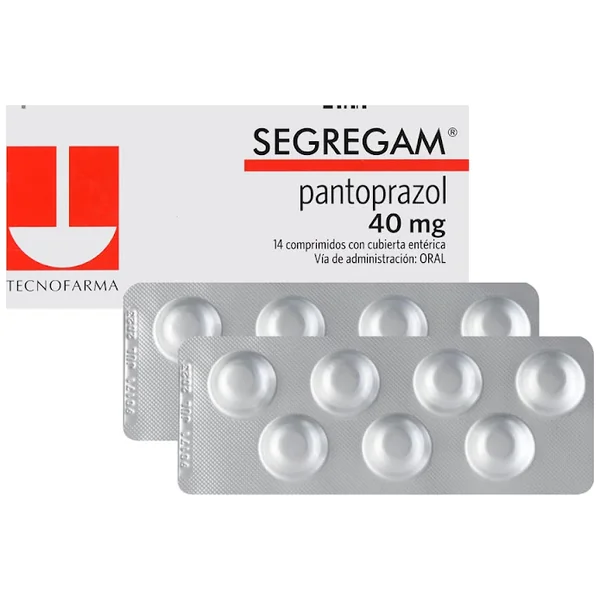 Segregam Pantoprazol 40 Mg Tecnofarma Caja X 14 Comprimidos