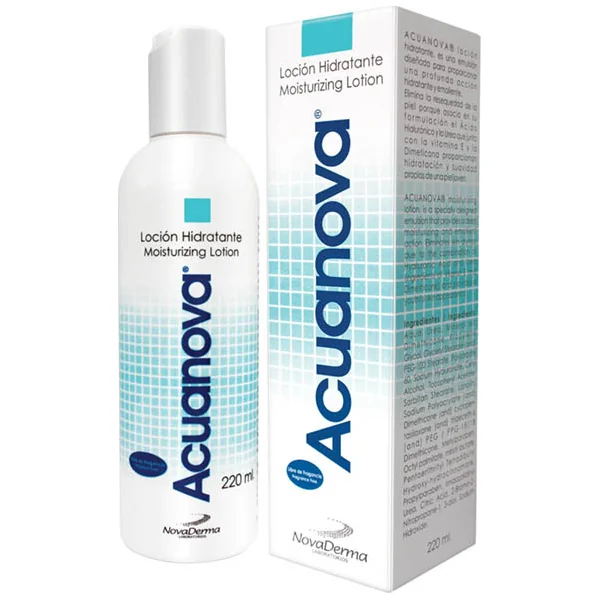 Novaderma Acuanova Hidratante Loción Sin Fragancia 220 Ml