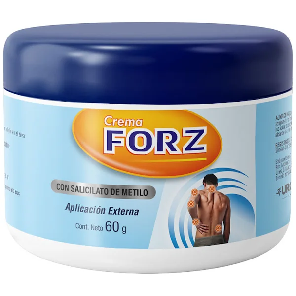 Crema Forz Salicilato De Metilo Gerco Pote X 60 Gr