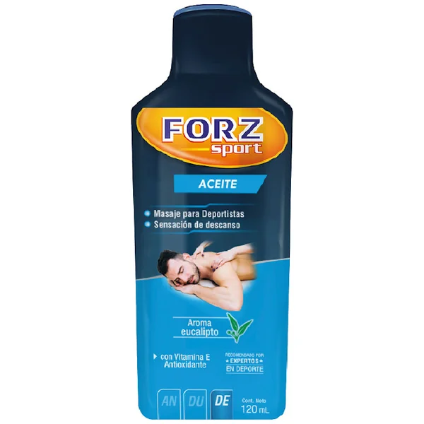 Forz Sport Aceite Relajante Aromaterapia Con Eucalipto Frasco X 120 Ml