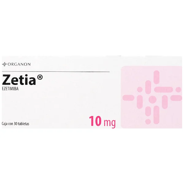 Zetia Ezetimiba 10 Mg Organon Caja X 30 Tabletas