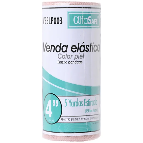 Venda Elástica Alfa Trading 4X5 X 1 Und