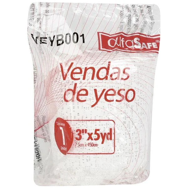 Venda Yeso 3X5 (PAQ X2) Intecma 1 X 2