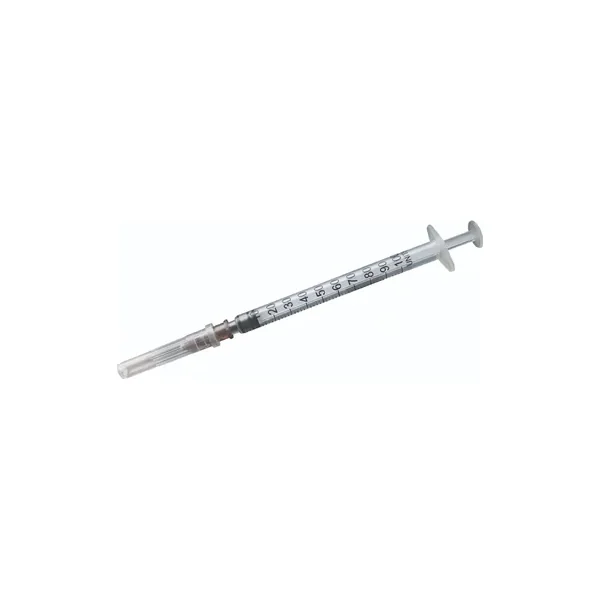 Jeringa Alfasafe Insulina 1 ML Gris