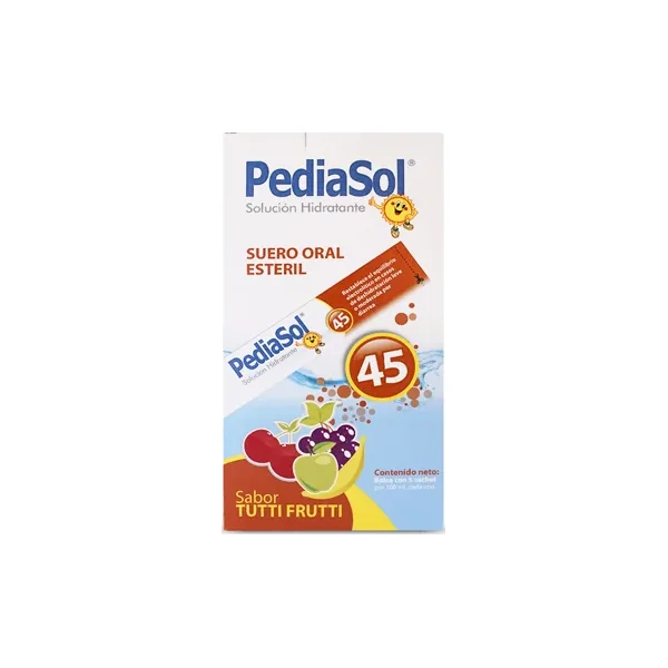 Pediasol Tutti Frutti 45 Caja X 5 S/S