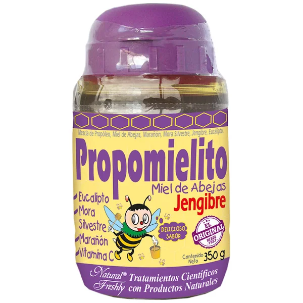 Propomielito Miel Y Jengibre Natural Freshly Frasco X 350 Gr