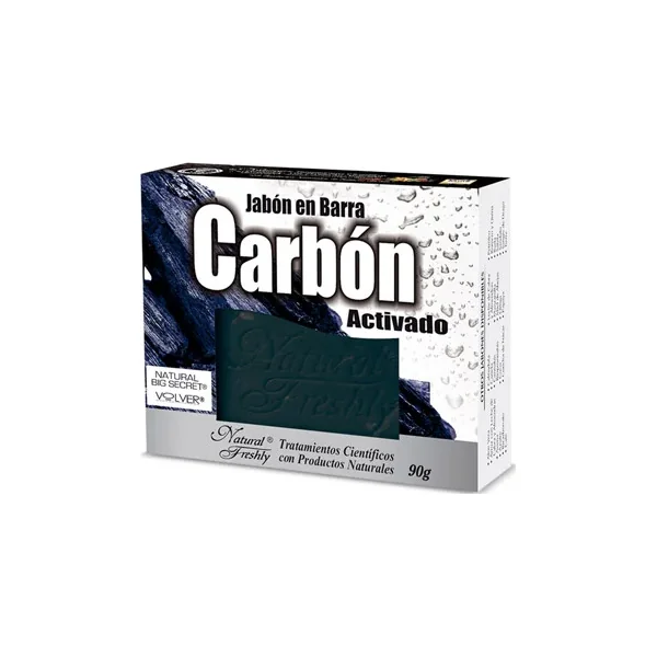 Jabon DE Carbon Nat.freshly Barra X 90 GR