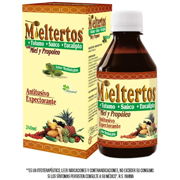 Mieltertos Jarabe Natural Freshly Frasco X 240 Ml