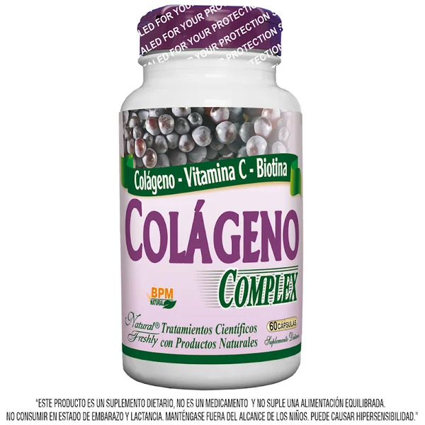 Colágeno Complex Natural Freshly Frasco X 60 Cápsulas