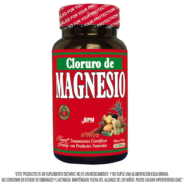 CLORURO DE MAGNESIO + VITAMINA D 50 CAP