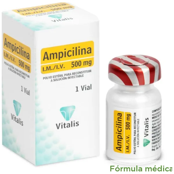 Ampollaicilina 500Mg Polvov InyecTabletasle Cajas X 1