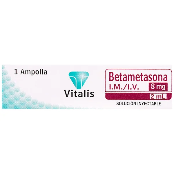 Betametasona 8Mg/2ml Vitalis X 1 Ampolla