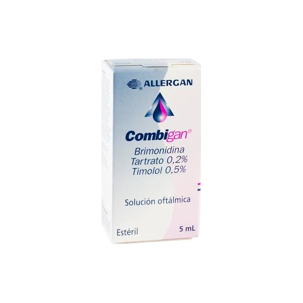 Combigan Brimonidina + Timolol 0.2/0.5% Abbie Frasco X 5 Ml