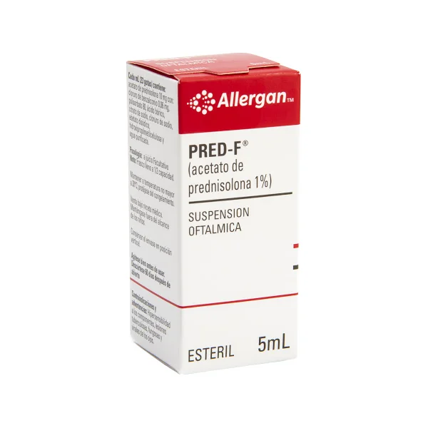 Pred-F Prednisolona 1% Abbvie Frasco X 5 Ml