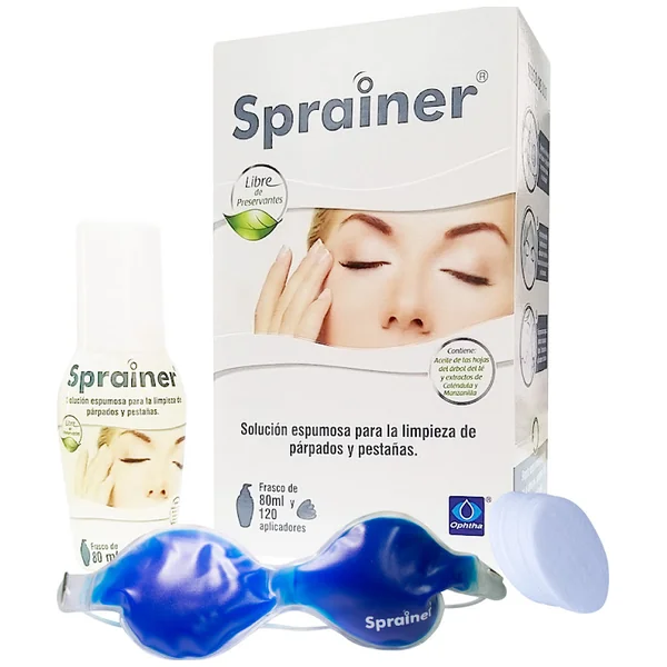 Sprainer Solución Espumosa Caléndula Manzanilla Ophtha Frasco X 80 Ml