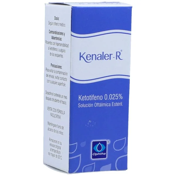 Kenaler R 0.25Mg/mL Solución Oftalmica Frasco X 5mL