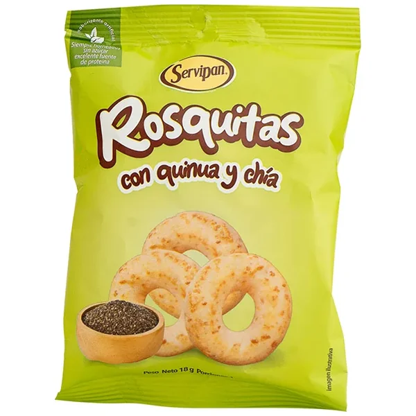 Pasab. Rosquitas Quinua Y Chia X 18 GR