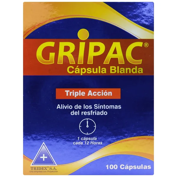 GRIPAC 100 CAPSULAS