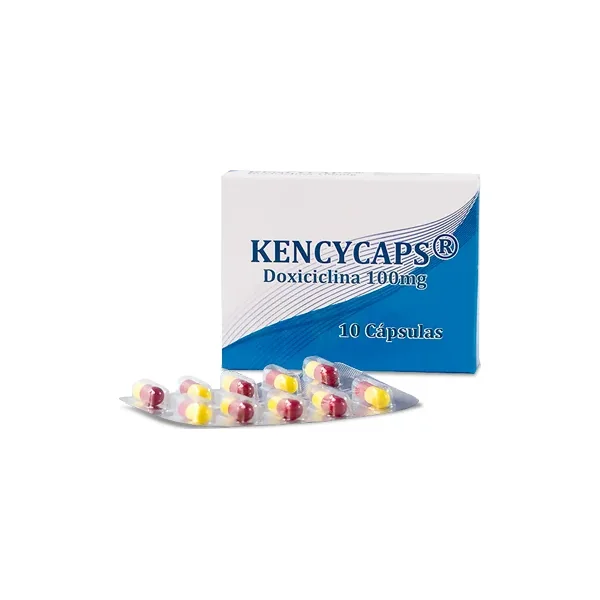 Kencycaps 100 MG Caja X 10 Caps