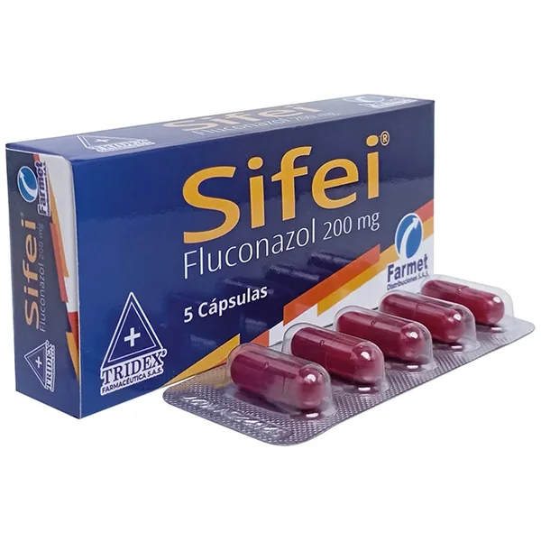 SIFEI 200 MG CAJA X 5 CAPS