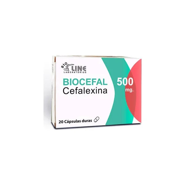 BIOCEFAL 500 MG 20 CAPSULAS