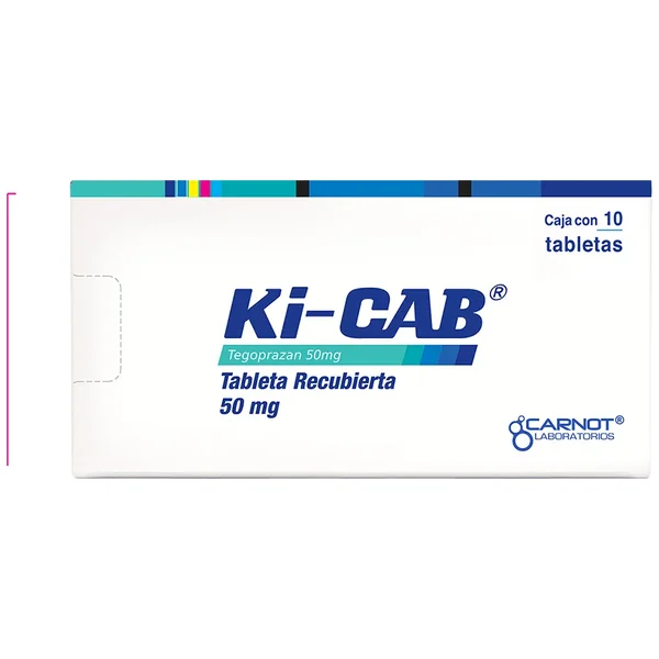 Ki-Cab 50Mg Tableta Recubierta Caja X 10