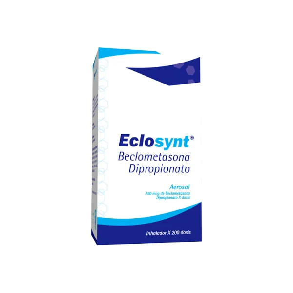 Eclosynt Beclometasona Dipropionato 250 Mcg Faes Farma Inhalador X 200 Dosis