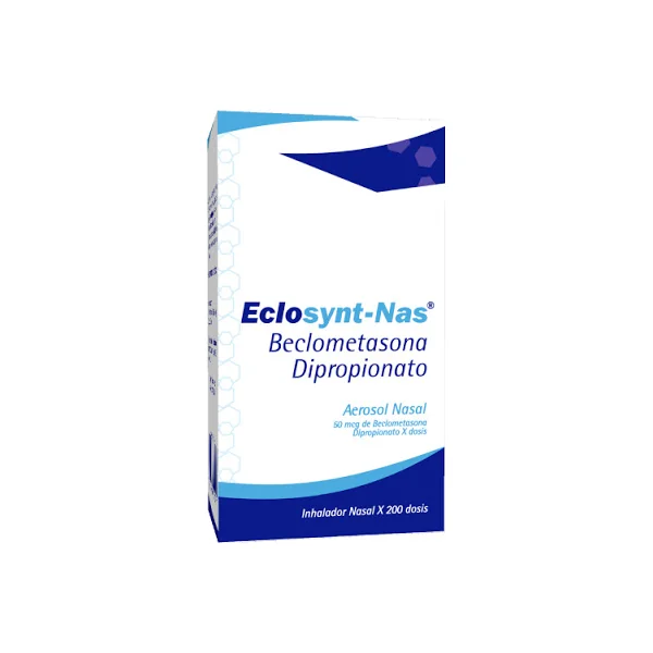 Eclosynt-Nas Beclometasona Dipropionato 50 Mcg Faes Farma Inhalador Nasal X 200 Dosis