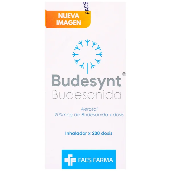 Budesynt Budesonida 200 Mcg Inhalador X 200 Dosis