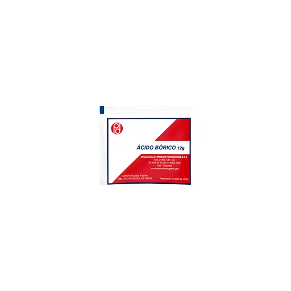 ACIDO BORICO 12 GR 24 SBS DROGAM