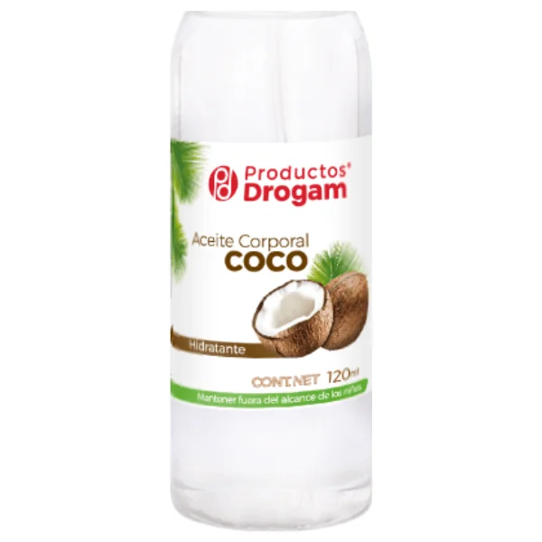 ACEITE CORPORAL DROGAM COCO 120 ML
