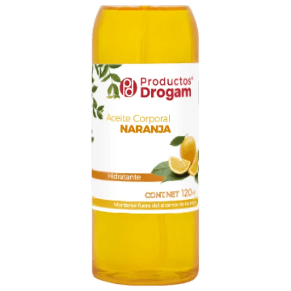 ACEITE CORPORAL NARANJA DROGAM 120 ML
