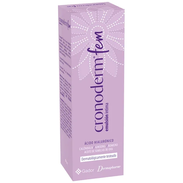 Cronoderm Fem Emulsion Intima Frasco 50Gr