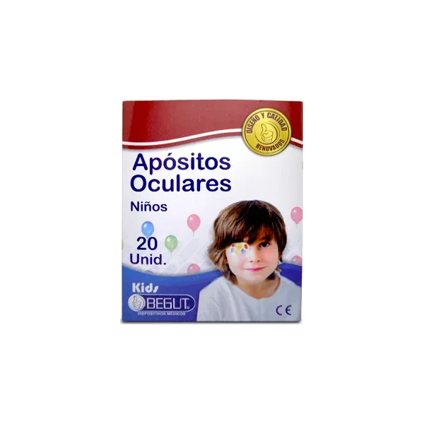 Aposito Ocular PED Begut Caja X 20 Unds