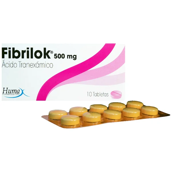 Fibrilok 500 Mg Humax Caja X 10 Tabletas
