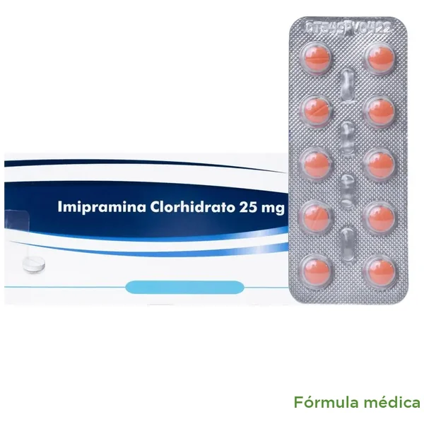 Imipramina 25Mg Tabletas Recubiertas Blister X 10 Humax