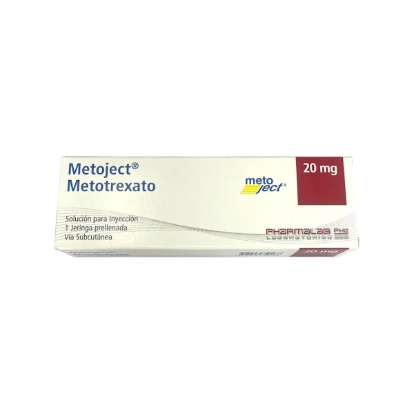Metoject Metrotexato 20 Mg Pharmalab Jeringa Prellenada Caja X 1 Und
