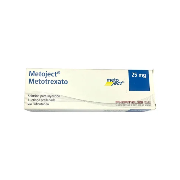 Metoject Metrotexato 25 Mg Pharmalab Jeringa Prellenada Caja X 1 Und