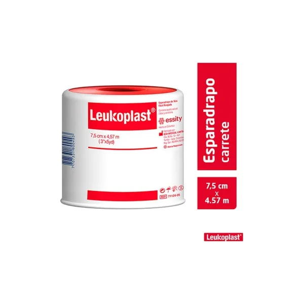 Esparadrapo Leukoplast Blanco 3 X 5 YDS