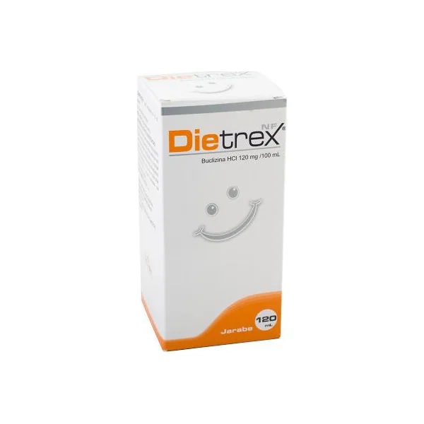 Dietrex Buclizina HCI 120 Mg Nevox Jarabe Frasco X 120 Ml