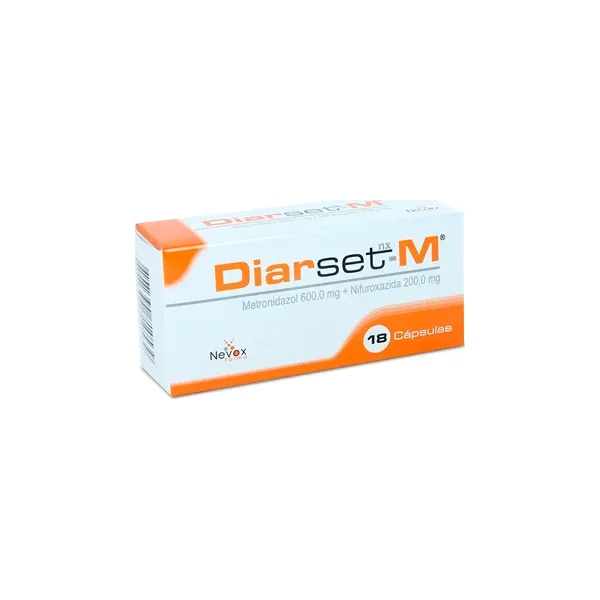 Diarset-m NX Caja X 18 Caps