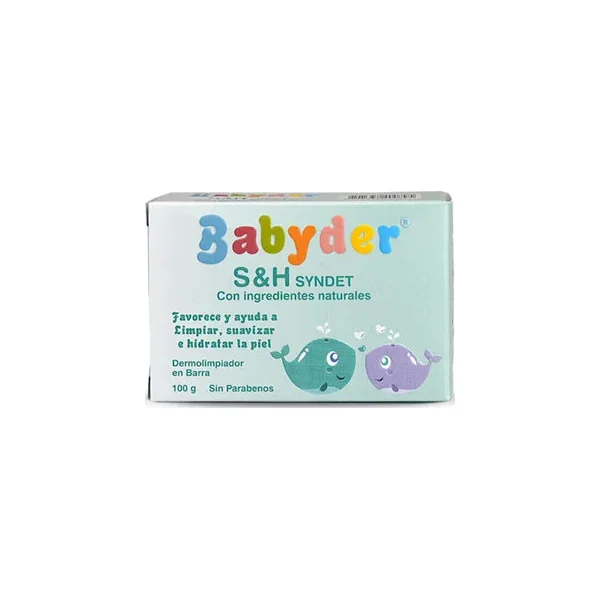 Jabon Babyder Dermolimpiador Barra X 100 GR