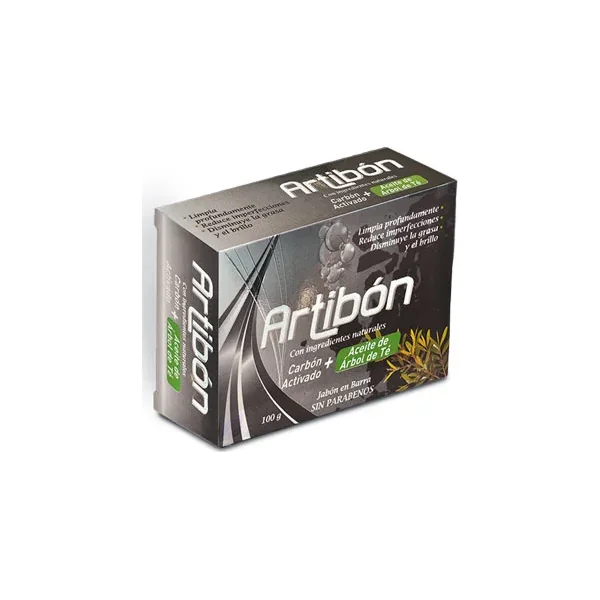 Artibon Jabon Carbon+te Barra X 100 GR