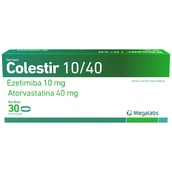 COLESTIR 10/40 MG 30 TBS
