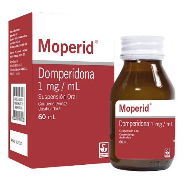Moperid Domperidona 1Mg/ml Siegfried Suspensión Oral X 60 Ml