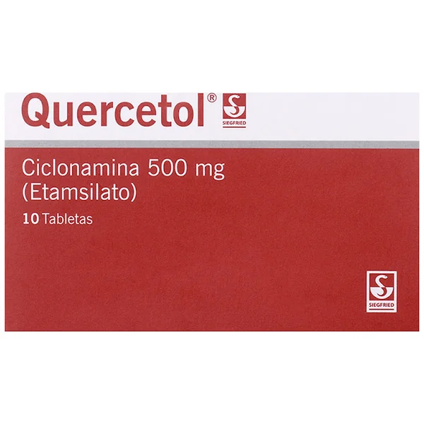 Quercetol Ciclonamina 500 Mg Caja X 10 Tabletas