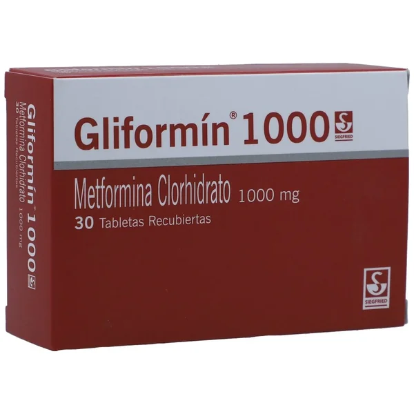 Gliformin 1000Mg Caja X 30 Tabletas
