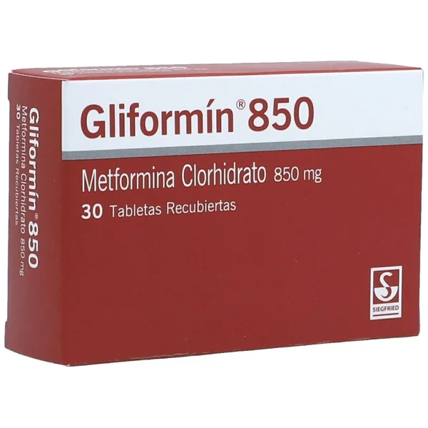 Gliformin 850Mg Tabletas Recubiertas Caja X 30