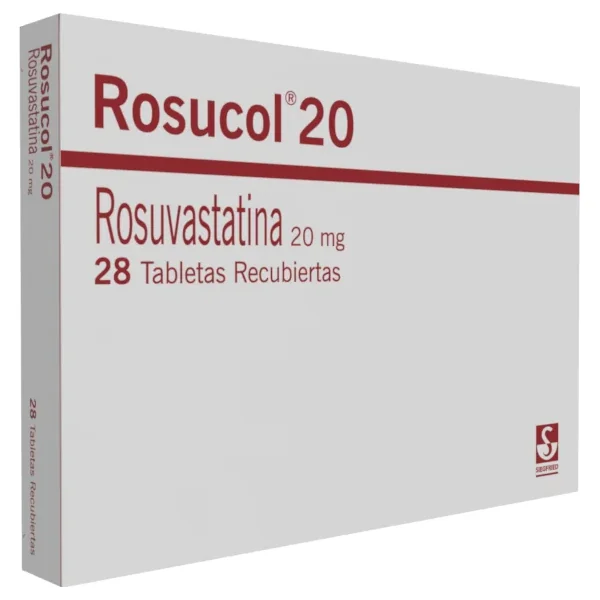 Rosucol 20Mg Tabletas Recubiertas Caja X 28