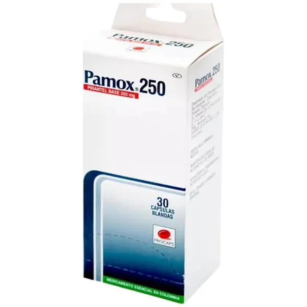 Pamox 250MG X 30 Tabletas Pirantel Procaps